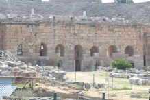 Theatre behind stage