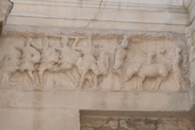 Emperor Temple detail of frieze