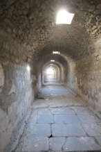 Long underground passage