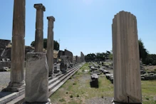 Columns near theatre