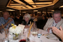 Captains table dinner