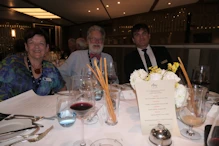 Captains table dinner