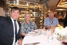Captains table dinner