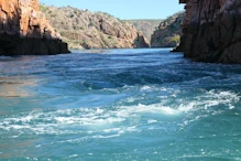 The out flow big swirls