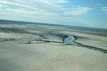 Rivers flowing into Lake Eyre