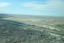 Rivers flowing into Lake Eyre