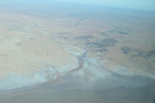 Creeks flowing int Lake Eyre South