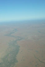 Creeks flowing int Lake Eyre South