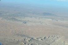 Creeks flowing int Lake Eyre South