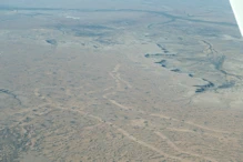 Creeks flowing int Lake Eyre South