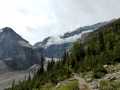 Lake Louise trail to plane of 6 Glaciers